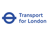 Logo for Transport for London on white background