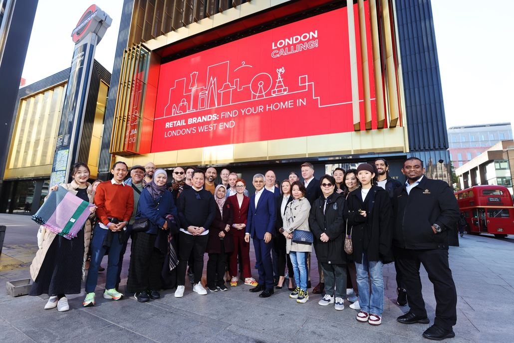 The Mayor of London welcomes international brands to London to help reinvent the West End