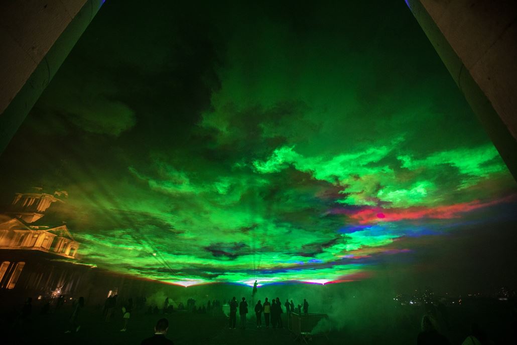Northern Lights’ Borealis lights up the skies of London this festive season