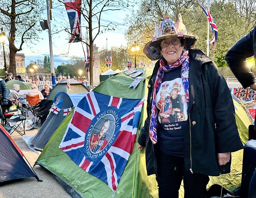 Visit London surprises America’s biggest royal superfan with a special trip to UK capital for the Coronation